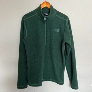 The North Face Textured Quarter Zip Long Sleeve Pullover